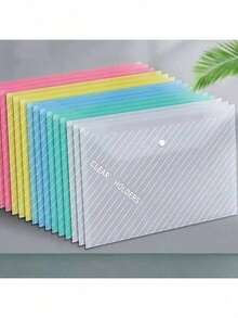 Large Capacity Document Bag, Waterproof And Stain-Resistant, Provides Robust File Protection, Flexible Usage, Suitable For Office And School Supplies - Sets - View 2