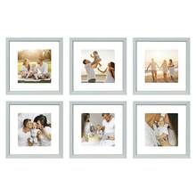 Kits Quadro Porta Retrato 1 Foto de 20x20 Paspatur Branco 30x30 - Multi Fotos - Visão 18