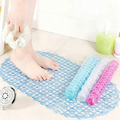 Thảm lót bồn tắm/thảm chống trượt có giác hút - Thảm chống trượt an toàn cho phòng tắm nhỏ gọn và bền bỉ, thích hợp sử dụng trong nhà, chống trượt trong phòng tắm, mùa tựu trường.