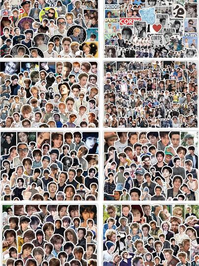 Corti/S 贴纸、KPOP 贴纸、Kpop 粉丝周边商品、新专辑及歌曲、DIY 个性化偶像周边礼物（送给朋友的生日礼物）、明星贴纸、贴纸收藏、精美装饰品、精致小礼物、情人节礼物、收藏品