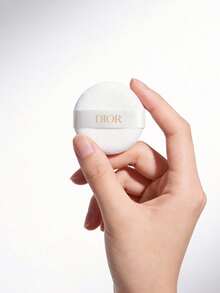 Christian Dior Soft Powder Puff, Makeup Sponge, Dual-Use Powder Puff, Makeup Tool - Platinum - View 6