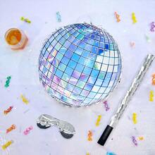 Disco Pinata Party Supplies With Blindfold And Bat, Suitable For Holiday Celebrations, Theme Events, Birthday Parties Decoration - Multicolor - View 1