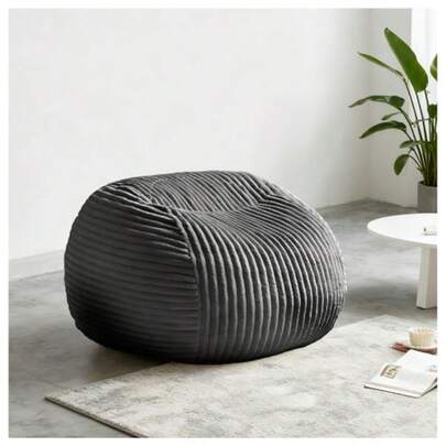 High-Quality Beanbag For Adults – Ultra-Soft Lounge Sofa Made Of Memory Foam And Comfortable Reading Chair, Suitable For Bedrooms, Living Rooms And Student Dormitories.
