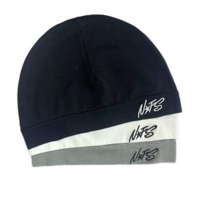 刺绣字母尼龙针织帽 户外运动跑步帽 棒球帽 男女通用运动帽 情侣款