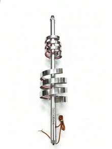 Antena Doble Bobina Con Luz Gel Diferentes Colores 58cm - A - Ver 2