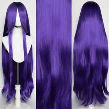 Karida 60cm/24inch Extra Long Straight Synthetic Hair Wig With Bangs, Colorful, Suitable For Daily Use, Cosplay, Halloween, Christmas, St. Patrick's Day And Other Costume Parties - Multicolor - View 141