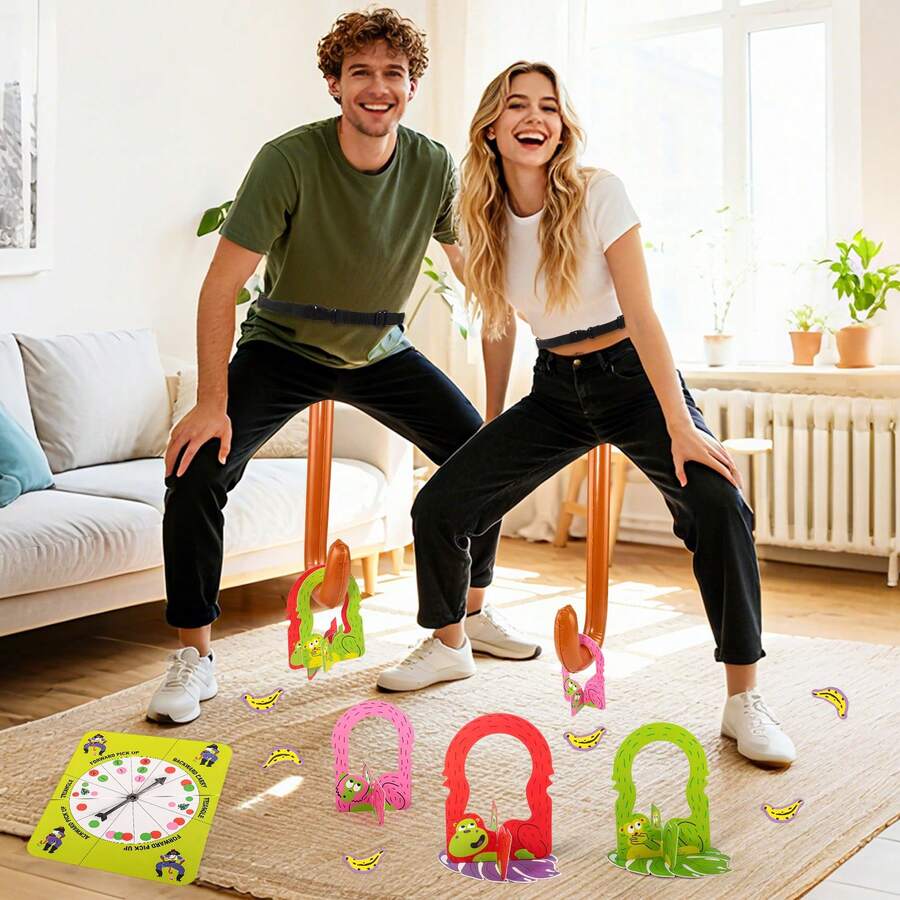 完美的派对娱乐，充满乐趣的派对和家庭桌游，适合单身派对、学校活动、生日惊喜、嘉年华、感恩节、情人节、女生之夜和生日礼物。 - 彩色 - 查看 1