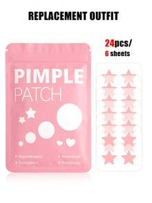 60pcs/Box Cute Star Stickers - Face Stickers, Alcohol-Free, Fragrance-Free, Gentle On Skin, Easy To Apply, Waterproof, Ideal For Party Decorations, Face Stickers, Decorative Stickers, Comes With Makeup Mirror, Suitable For Makeup, Room Decor, Vanity, Travel, Bedroom, Makeup Accessories, Essential For Photo Shoots, Face Painting, Suitable For Various Gatherings, Parties And Entertainment Activities - Multicolor - View 25