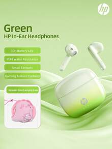 HP Wireless Earbuds, True Wireless Noise Cancelling Earphones, Compatible With Apple, Android And Other Devices, Comes With Charging Case, Suitable For Spring, Summer, Autumn And Winter, Also An Excellent Christmas Gift - H10J+ Headphone Storage Bag - View 14