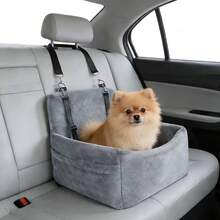 1pc Foldable Pet Booster Seat Cushion, High-Quality Foam Protection Pet Car Seat, Waterproof Pet Car Mat, Suitable For Pets Traveling In And Out Of The Car, All Seasons - Multicolor - View 2
