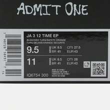 Nike Men's JA 3 12 TIME EP Basketball Shoes, Low-Top, IQ6754-300 - Dark Green - View 6