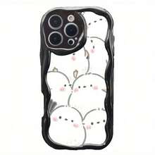 かわいい鳥のハンドルの電話、16 15 14 13 12 11 Pro Plusに適しています、耐衝撃性と落下防止の電話の保護ケース。 - ブラック - チェックする 1