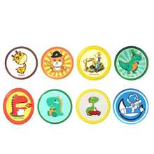 Disco volador giratorio de  suave de 20cm, disco de lanzamiento profesional, juego deportivo para niños, movimiento entre padres e hijos, Camping al aire libre 635J - 6 - Ver 8