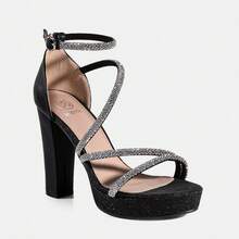 WEIDE Women Heeled Sandals - Black - View 5