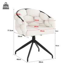 Living Room Chairs - Beige - View 3