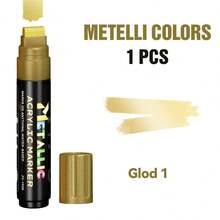 Bộ bút vẽ màu acrylic đầu rộng 15mm - Màu sắc sống động | Độ che phủ cao, dung tích mực lớn và khả năng chồng lớp màu cho tranh graffiti và nghệ thuật táo bạo, bộ bút vẽ màu. - Nhiều màu - Xem 22