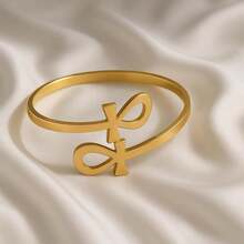 JWIGP Ankh Cross Adjustable Ring – Gold Plated Chunky Statement Band, Egyptian Sym.Bol Jewelry, Stainless Steel Spiritual Thumb Index Midi Retro Vintage Fashion Accessory For Women Men - 金安卡手鐲 - 查看 3