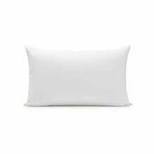 Almohada Fibra Microfina 48x75 cm Blanco, Almohada Estándar Firmeza Media para Dormir, Ideal para Uso Personal o Regalo - Blanco - Ver 12