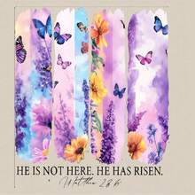 1 pieza/2 piezas/3 piezas Pegatinas de transferencia térmica con citas de versículos bíblicos interesantes y mariposas de fe, lavables para DIY en ropa, camisetas, máscaras, jeans y mochilas - 3 piezas-S - Ver 5