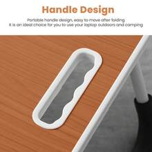 Lap Desk For Laptop Bed Trays For Eating And Laptops Bed Table Tray Breakfast In Bed Tray With Legs Lap Trays For Adults Lap Table Laptop Stand TV Trays For Bed With Cup Holder - 卡其色 - 查看 4