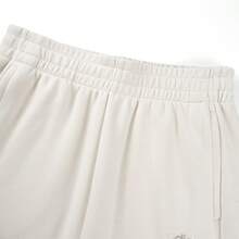 Adidas 阿迪達斯女子運動褲新款健身訓練休閒香蕉褲拉繩長褲 - 杏色 - 查看 3