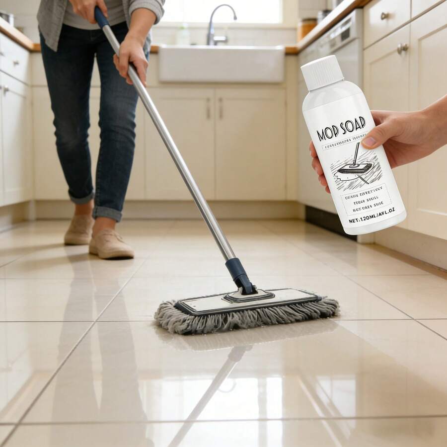 Limpiador de Pisos Concentrado 120ml - Limpieza Profunda, Brillo y Aroma Fresco para Madera, Cerámica y Todo Tipo de Suelos - Elimina Manchas Difíciles, Grasa y Renueva el Color - Fórmula con EDTA y Aceites Naturales - Ideal para Uso Diario, Mantenimiento del Hogar,regalos para hombres y mujeres adecuados para San Valentín, Año Nuevo, cumpleaños, bodas y fiestas,baño,cocina,hogar,ofertas,Envío Gratis - Líquido - Ver 1