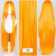 Karida 60cm/24inch Extra Long Straight Synthetic Hair Wig With Bangs, Colorful, Suitable For Daily Use, Cosplay, Halloween, Christmas, St. Patrick's Day And Other Costume Parties - Multicolor - View 186