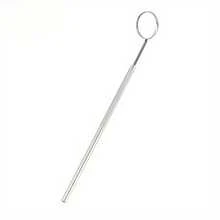 Eyelash Beauty Mirror, Dental Inspection Mirror, Detailed Dental Mirror, Eyelash Extension Eyebrow Tool - 銀色 1件 - 查看 2