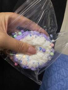 Cute Soft Squishy Cake Toy - Super Soft TPR Stress Relief Squeeze Cake, Slow Rebound, Anti-Pressure Decompression Toy, Perfect For Teenagers And Office Desk Entertainment, Holiday/Party/Birthday Gift - Multicolor - View 7