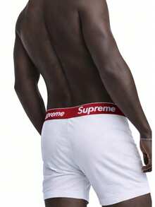 Supreme Hanes Boxer Briefs (4 Pack) - trắng - Xem 5