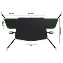 冬季汽车挡风玻璃雪罩，加厚加长防霜雪遮阳挡风玻璃遮阳板 - 雪擋布 - 查看 13