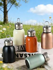 Compact Yet High Capacity 304 Stainless Steel Mini Insulated Water Bottle, Design, Lightweight, Long Heat Retention, Suitable For Commuting And Outdoor Activities - Multicolor - View 10