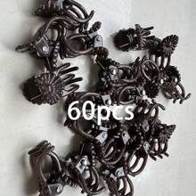 20/40/60 piezas Clips para plantas, Clips para orquídeas Clips de soporte para plantas de orquídeas Clips para flores y enredaderas para sostener tallos y enredaderas y mantenerlos erguidos, color verde oscuro - Clips para plantas - Ver 12