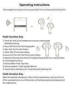 TWS Bluetooth Earphones With High-Definition Sound Quality, Low Latency, Noise Cancelling Microphone For Calls, Compatible With IPhone And Android Devices, Suitable For Outdoor Sports, Travel, Camping, In-Car And More - one-size - View 9