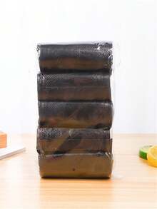 One Package (5 Rolls Of 100 Bags, Each 45cm X 50cm) Of Disposable Continuous Roll Thick Plastic Garbage Bags Are Suitable For Offices, Kitchens, Living Rooms, Classrooms, Hotels, Guesthouses And Restaurants. - Multicolor - View 11