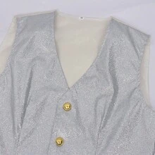 Men Cosplay Clothing - 銀色 - 查看 4