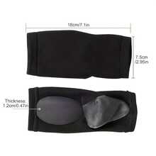 Sock Correction Insole - 2pcs 2-In-1 Arch Shaped Support Set - Foot Care Flat Foot Set - Black - View 5