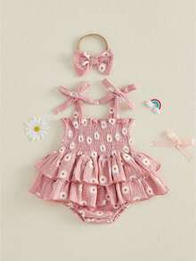 Baby Girls Dresses - Pink - View 1