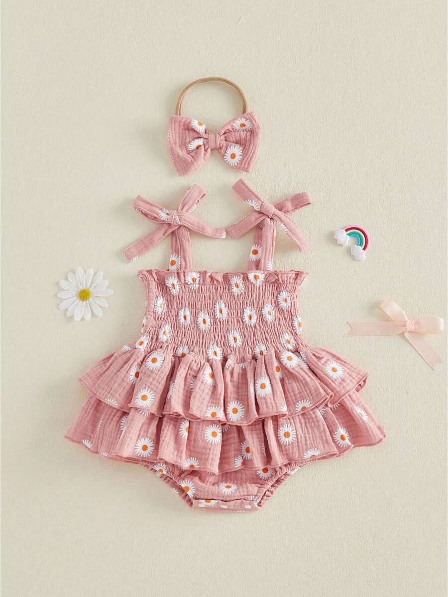 Baby Girls Dresses - Pink - View 1