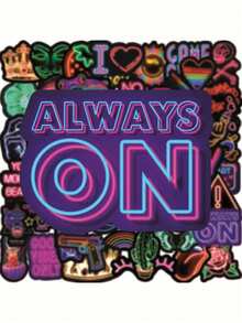 50pcs Neon Stickers, Colorful Neon Vinyl Art Stickers, Suitable For Water Bottles, Laptops, Scrapbooks, Luggage, Cartoon Stickers For Adults & Teens (Random Styles) Scrapbook Supplies Funny Stickers Scrapbooking Supplies Kindle - A - View 6