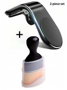 1/2pcs Car Phone Holder, Magnetic Phone Mount With Invisible Suction Cup, Strong Magnet Car Phone Bracket For Navigation - Multicolor - View 19