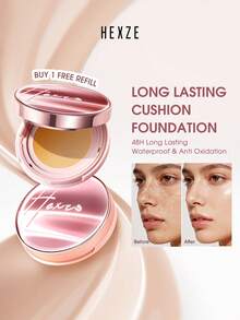 15克遮瑕气垫粉底 + 15克替换装 | 防水持久妆效，抗氧化，轻盈不卡粉，滋养日常配方 01 浅米色 - 01 Light Beige - 查看 2