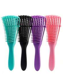 1 Stück Entwirrkamm mit 8 Reihen für alle Haartypen - Haarkamm mit antistatischer Stylingfunktion, leichtem Gleiten und sanfter Pflege für die tägliche Haarpflege, Muttertags Blumen, personalisierte Geschenke für Mama, Last-Minute-Geschenke, Muttertagsideen, Geschenke zum Muttertag, handgemachte Karten für Mutti, die besten Muttertagsgeschenke unter 50 $ - Verschiedenfarbig - Übersicht 2