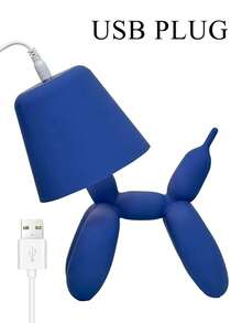 1pc Cute Dog Shaped LED Desk Lamp, 3 Color Temperatures Dimmable, Rechargeable, Bedroom Decor Gift - Puppy - View 6