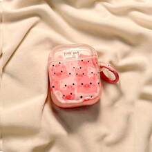 Cartoon Mini Pink Pig Head Protective Case Compatible With Apple Wireless Earphone Case, Scratch-Resistant And Anti-Drop - Clear - View 7
