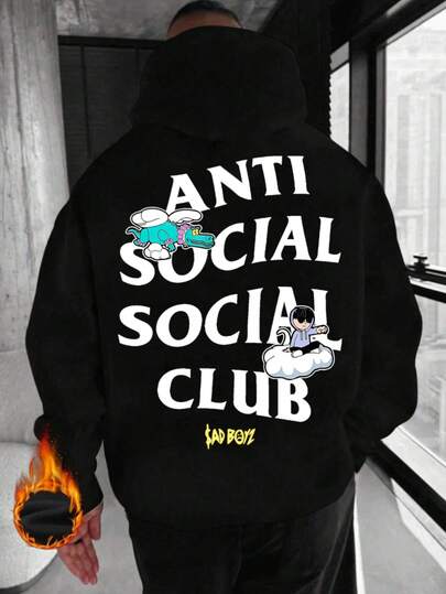 Hombre003-1 Sudadera con Capucha Minimalista Casual para Hombre y Mujer, Prenda Holgada Versátil para Primavera Otoño Invierno, Sudadera para Trabajo Deportes y Hogar (7)