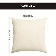 Set Of Two 18X18 Inch Throw Pillows Featuring A Unique Axis Deer Hide Pattern (2D Flat Printed) - 18x18英寸 - 查看 2