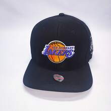 Men's Flat Brim Closed Basketball Cap With Embroidery, Adult Urban Style - MÔ HÌNH 5 - Xem 1