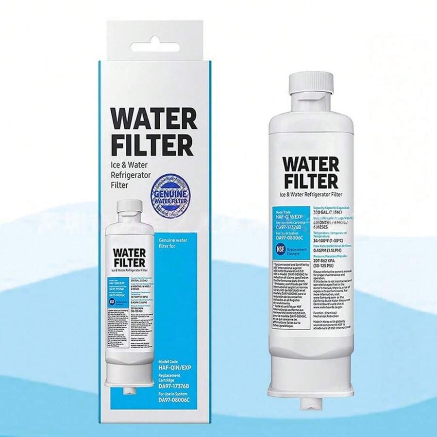 Refrigerator Filter Element DA97-17376B, Refrigerator Filter Element DA97, Refrigerator Water Filter, Water Purifier - White - View 1