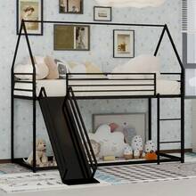 Kids Bed Frames, Headboards & Footboards - Black + Iron + Bedroom - View 2